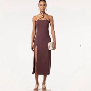 Cult Gaia Castila embellished dress